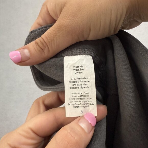 Beyond Yoga Leggings Womens Small Gray High Waist Stretch Activewear Made USA - Picture 8 of 10